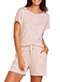 Hope - Pijama Feminino Curto Hope Lcs 010 Exp-Xadrez-Picnic-Lilás - variação: Erl-Estampa-Poá-Rosa-Luar