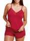Hope - Pijama Feminino Curto Hope Lcs550 Vez-Vermelho-Zaire - variação: Vez-Vermelho-Zaire