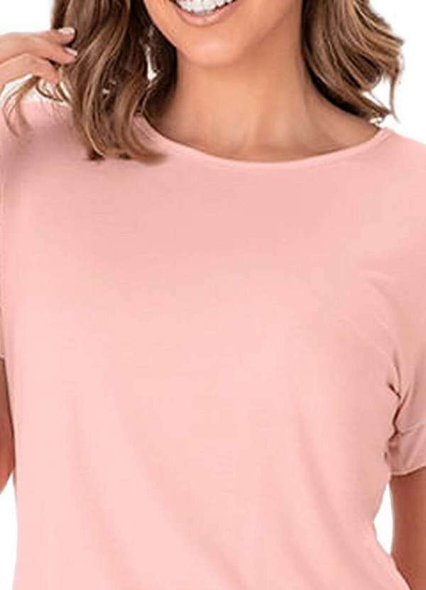 Malwee - Pijama Feminino Curto Malwee 1000122420 01949-Rosa 2