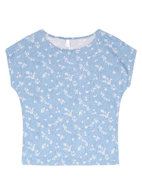 Malwee - Pijama Feminino Curto Malwee 1000126811 Dp43a-Azul 3