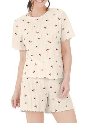 Pijama Feminino Curto Malwee 1000126823 - MALWEE