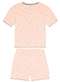 Malwee - Pijama Feminino Curto Malwee 1000126823 Dp45a-Off-White - variação: Dp53b-Rosa