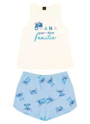 Pijama Feminino Curto Malwee 1000133429 - MALWEE