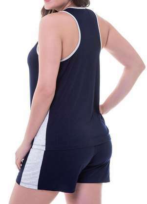 Pijama Feminino Curto Podiun 225032 - PODIUN