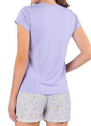 Pijama Feminino Curto Podiun 235021 - PODIUN