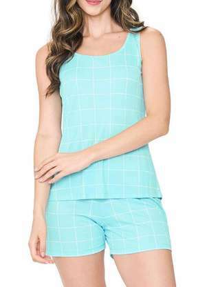 Pijama Feminino Curto Podiun 255015 - PODIUN