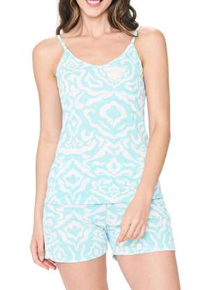 Pijama Feminino Curto Podiun 255016 - PODIUN