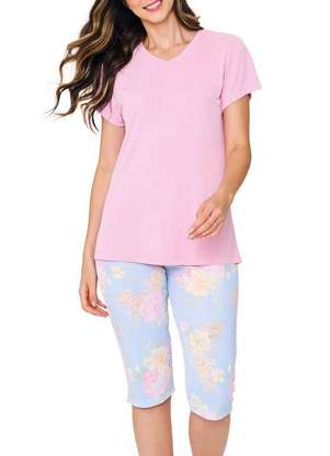 Pijama Feminino Curto Podiun 255018 - PODIUN