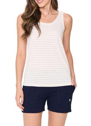 Pijama Feminino Curto Podiun 255056 - PODIUN
