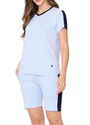 Pijama Feminino Curto Podiun 255060 - PODIUN