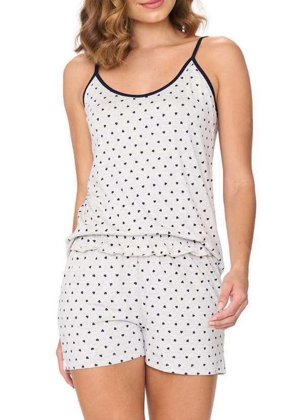 Podiun - Pijama Feminino Curto Podiun 255082 399-Liberty-Love