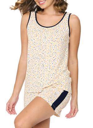 Pijama Feminino Curto Podiun 255095 - PODIUN