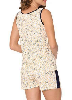 Pijama Feminino Curto Podiun 255095 - PODIUN