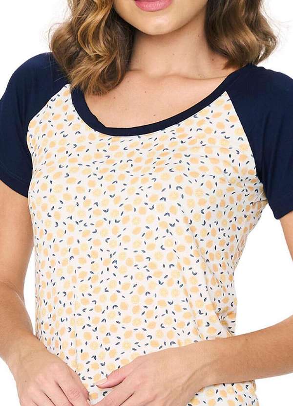 Podiun - Pijama Feminino Curto Podiun 255096 345-Lima-Limão 3