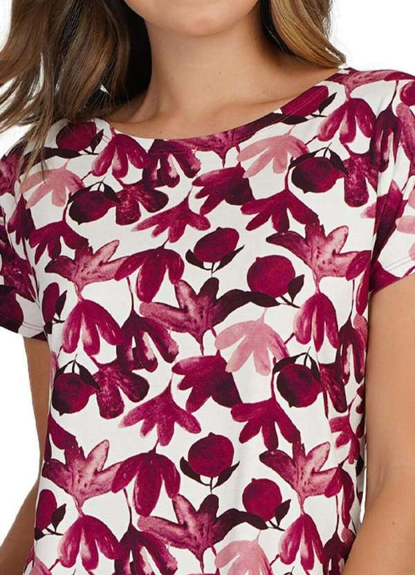 Podiun - Pijama Feminino Curto Podiun 255105 416-Floral-Monet 4