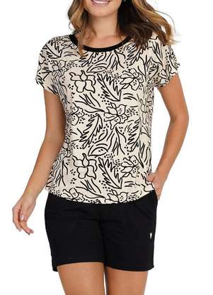 Pijama Feminino Curto Podiun 255134 - PODIUN
