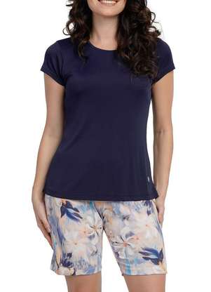 Pijama Feminino Curto Podiun 265002 - PODIUN