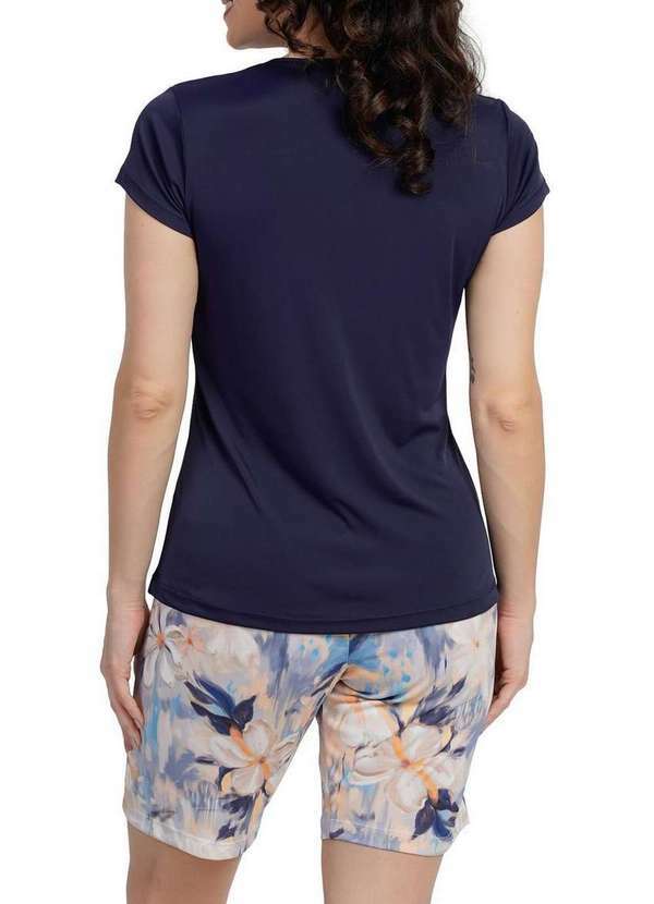 Podiun - Pijama Feminino Curto Podiun 265002 495-Floral-Aurora 2