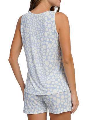 Pijama Feminino Curto Podiun 265007 - PODIUN
