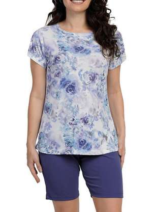 Pijama Feminino Curto Podiun 265013 - PODIUN