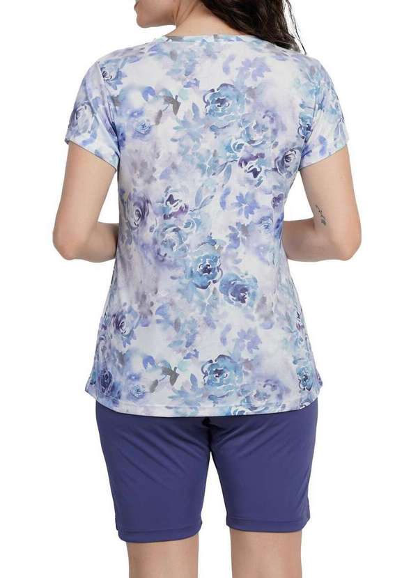 Podiun - Pijama Feminino Curto Podiun 265013 511-Alma-De-Flores 2