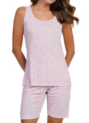 Pijama Feminino Curto Podiun 265020 - PODIUN
