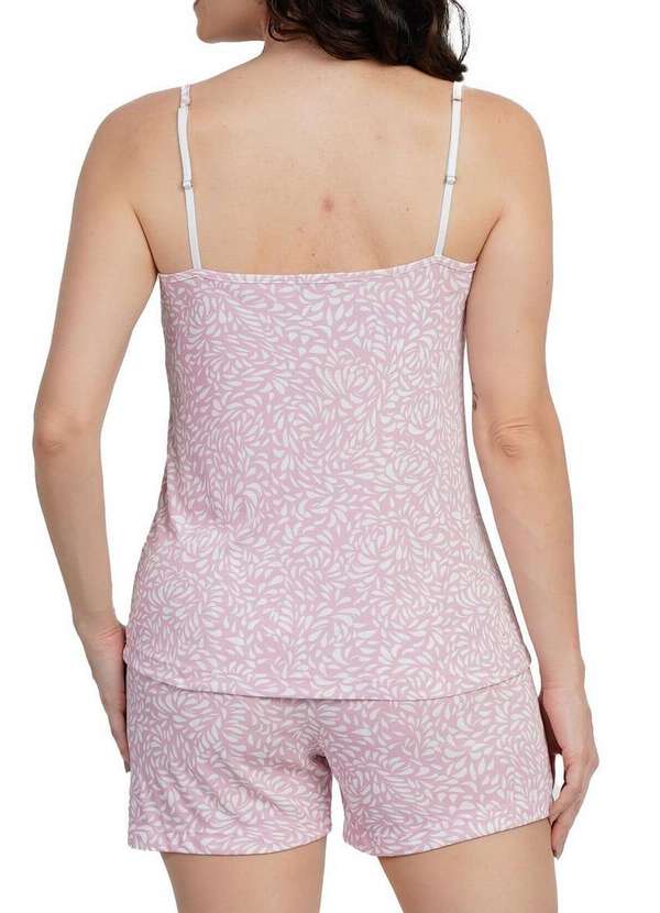 Podiun - Pijama Feminino Curto Podiun 265021 499-Chuvisco 2