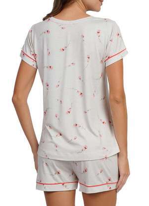 Pijama Feminino Curto Podiun 265045 - PODIUN