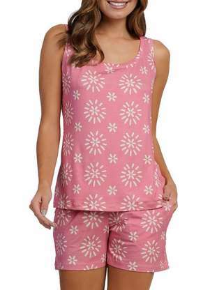 Pijama Feminino Curto Podiun 265047 - PODIUN