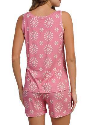 Pijama Feminino Curto Podiun 265047 - PODIUN