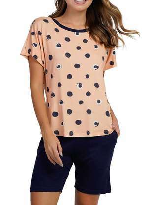 Pijama Feminino Curto Podiun 265053 - PODIUN