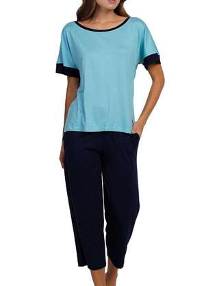 Pijama Feminino Curto Podiun 265059 - PODIUN