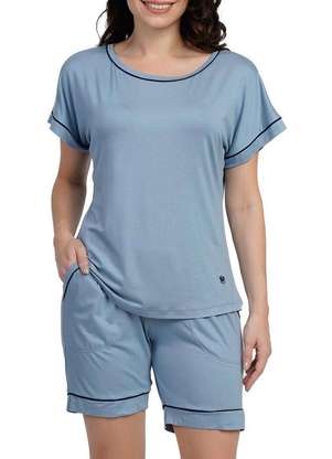 Pijama Feminino Curto Podiun 265066 - PODIUN