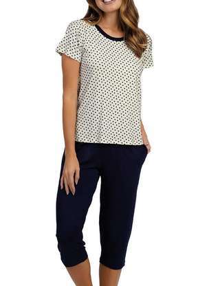 Pijama Feminino Curto Podiun 265071 - PODIUN