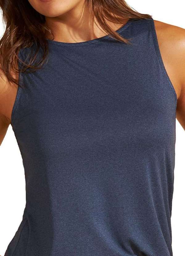 Recco - Pijama Feminino Curto Recco 18160 20449-Mescla-Azul-Nuage 2