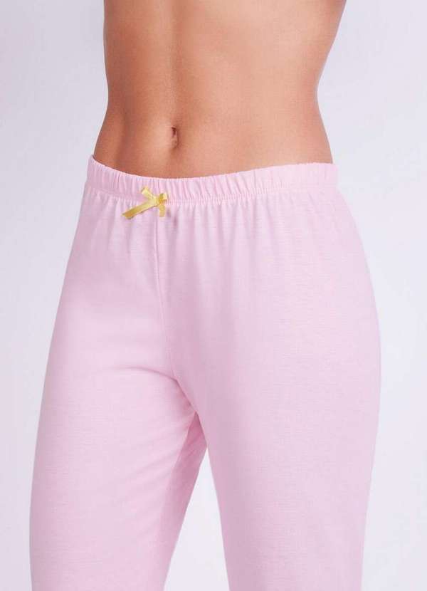 Lupo - Pijama Feminino Longo Lupo 24417-001 5110-Rosa 2