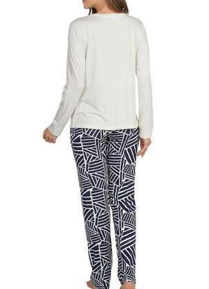 Pijama Feminino Longo Podiun 255115 - PODIUN