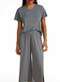 Recco - Pijama Feminino Longo Recco 17951 00134-Mescla-Cinza - variação: 00134-Mescla-Cinza