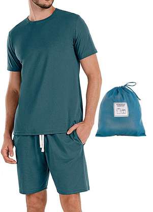 Cor com Amor - Pijama Masculino Curto Kputz 2030047 - COR COM AMOR