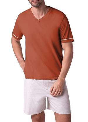 Pijama Masculino Curto Lupo 28000-001 - LUPO
