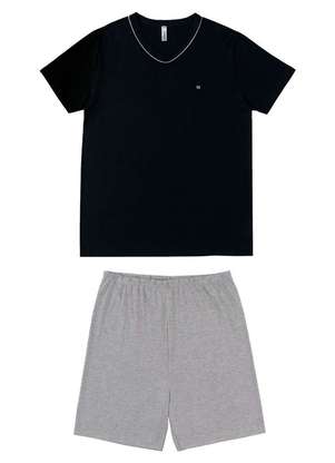 Pijama Masculino Curto Malwee 1000133216 - MALWEE