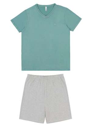 Pijama Masculino Curto Malwee 1000133216 - MALWEE