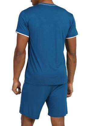 Pijama Masculino Curto Podiun 258119 - PODIUN