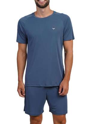 Pijama Masculino Curto Podiun 268015 Plus Size - PODIUN