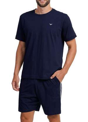 Pijama Masculino Curto Podiun 268026 - PODIUN