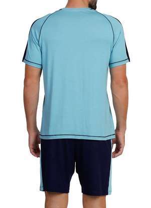 Pijama Masculino Curto Podiun 268054 - PODIUN