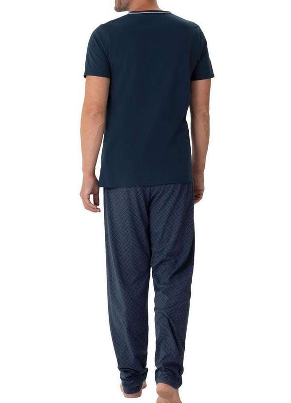 Malwee - Pijama Masculino Longo Malwee 1000126768 02023-Marinho 2