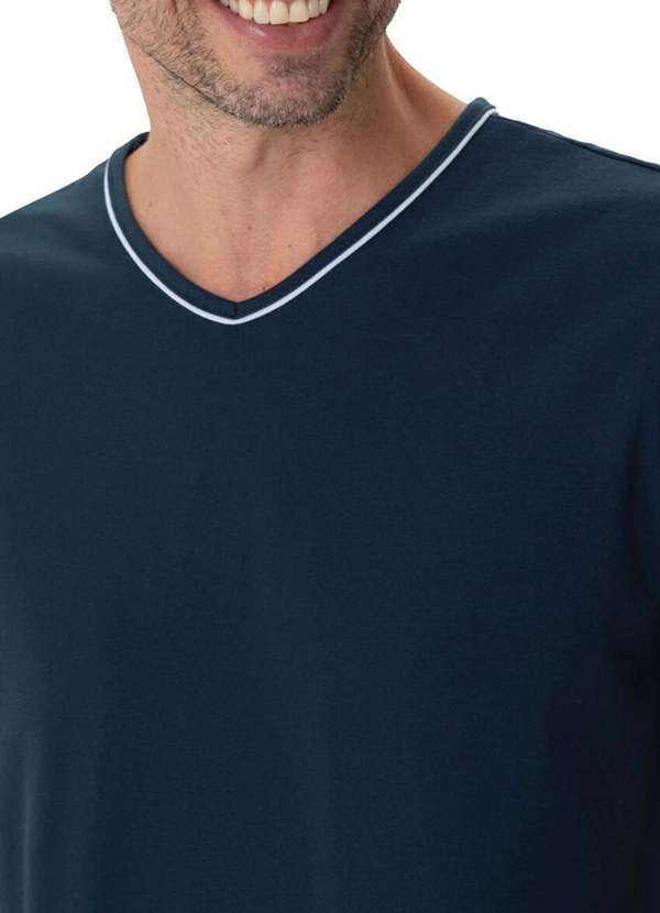 Malwee - Pijama Masculino Longo Malwee 1000126768 02023-Marinho 3