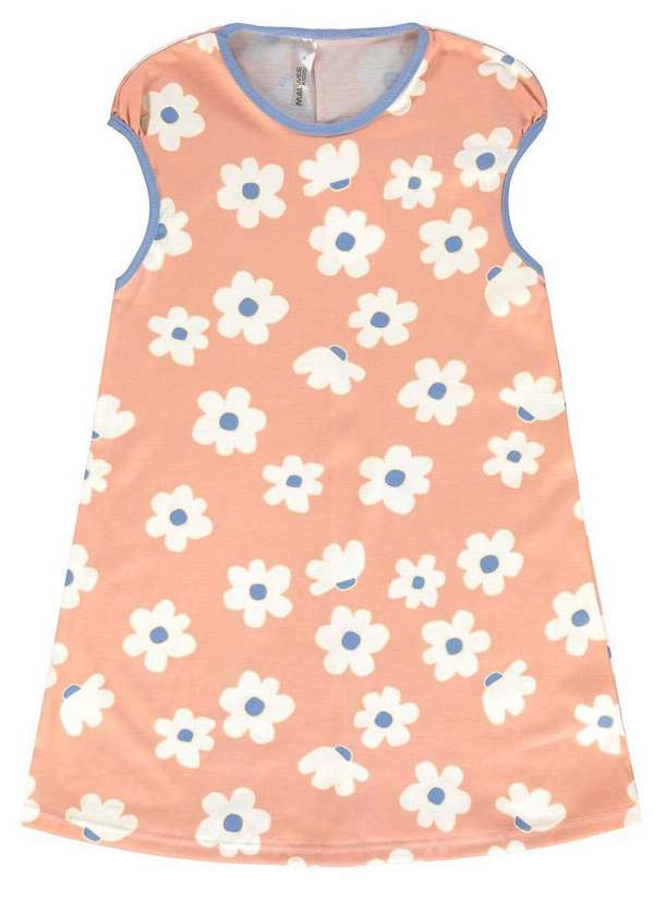 Malwee - Camisola Infantil Menina Curta Malwee 1000130622 Ds71a-Laranja 2