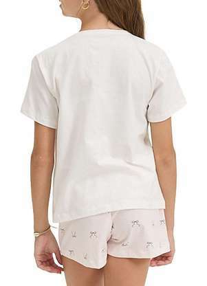 Pijama Infantil Menina Curto Espaço Pijama 4050067 - ESPAÇO PIJAMA